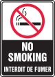 NO SMOKING (BILINGUAL FRENCH)