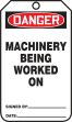 MACHINERY BEING WORKED ON
