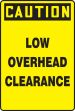LOW OVERHEAD CLEARANCE