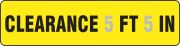 CLEARANCE __FT __IN (SEMI-CUSTOM)