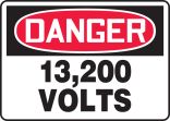 13,200 VOLTS