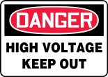 HIGH VOLTAGE KEEP OUT