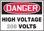 HIGH VOLTAGE ___ VOLTS