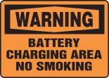 BATTERY CHARING AREA NO SMOKING