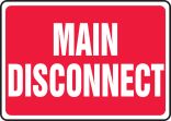 MAIN DISCONNECT