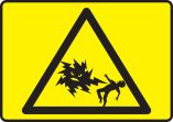 HIGH VOLTAGE SYMBOL <br>(MR OUCH SYMBOL)