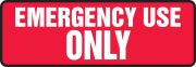 EMERGENCY USE ONLY