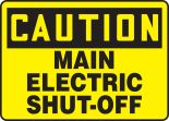 MAIN ELECTRIC SHUT-OFF