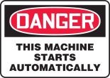 THIS MACHINE STARTS AUTOMATICALLY