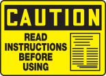 READ INSTRUCTIONS BEFORE USING (W/GRAPHIC)