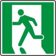 EXIT ROUTE SYMBOL LEFT