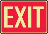 EXIT (GLOW/RED)