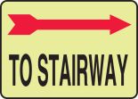 TO STAIRWAY (ARROW RIGHT)