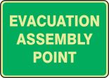 EVACUATION ASSEMBLY POINT 