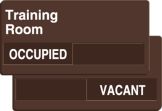 TRAINING ROOM OCCUPIED/VACANT