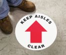 KEEP AISLES CLEAR