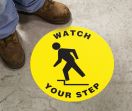 WATCH YOUR STEP (W/ GRAPHIC)