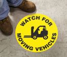 Plant & Facility, Legend: WATCH FOR MOVING VEHICLES