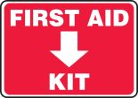 FIRST AID KIT (DOWN ARROW)