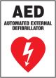 AED AUTOMATED EXTERNAL DEFIBRILATOR (W/GRAPHIC)