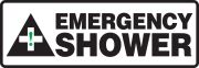 EMERGENCY SHOWER (W/GRAPHIC)