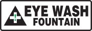 EYE WASH FOUNTAIN (W/GRAPHIC)