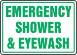 EMERGENCY SHOWER & EYEWASH