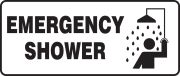 EMERGENCY SHOWER (W/GRAPHIC)