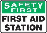 SAFETY FIRST FIRST AID STATION