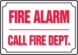 FIRE ALARM CALL FIRE DEPT.