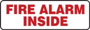 FIRE ALARM INSIDE