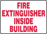 FIRE EXTINGUISHER INSIDE BUILDING
