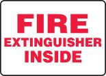FIRE EXTINGUISHER INSIDE