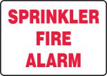 SPRINKLER FIRE ALARM