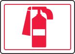 FIRE EXTINGUISHER SYMBOL