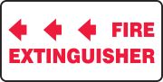 FIRE EXTINGUISHER (ARROW LEFT)