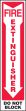 FIRE EXTINGUISHER DO NOT BLOCK (ARROW)
