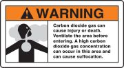 CO2 FIRE EXTINGUISHER SYSTEMS SIGN