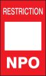 RESTRICTION NPO
