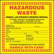 HAZARDOUS WASTE...