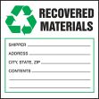 RECOVERED MATERIALS...