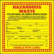 Hazardous Waste Label