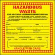 Hazardous Waste Label