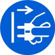 UNPLUG ELECTRICAL SUPPLY
