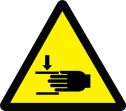 CRUSH HAZARD