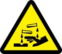 CORROSIVE/ACID HAZARD