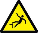 STEP OFF HAZARD