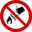 DO NOT EXTINGUISH WITH WATER