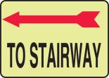 TO STAIRWAY (ARROW LEFT)
