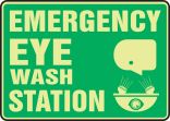 EMERGENCY EYEWASH STATION (W/GRAPHIC)